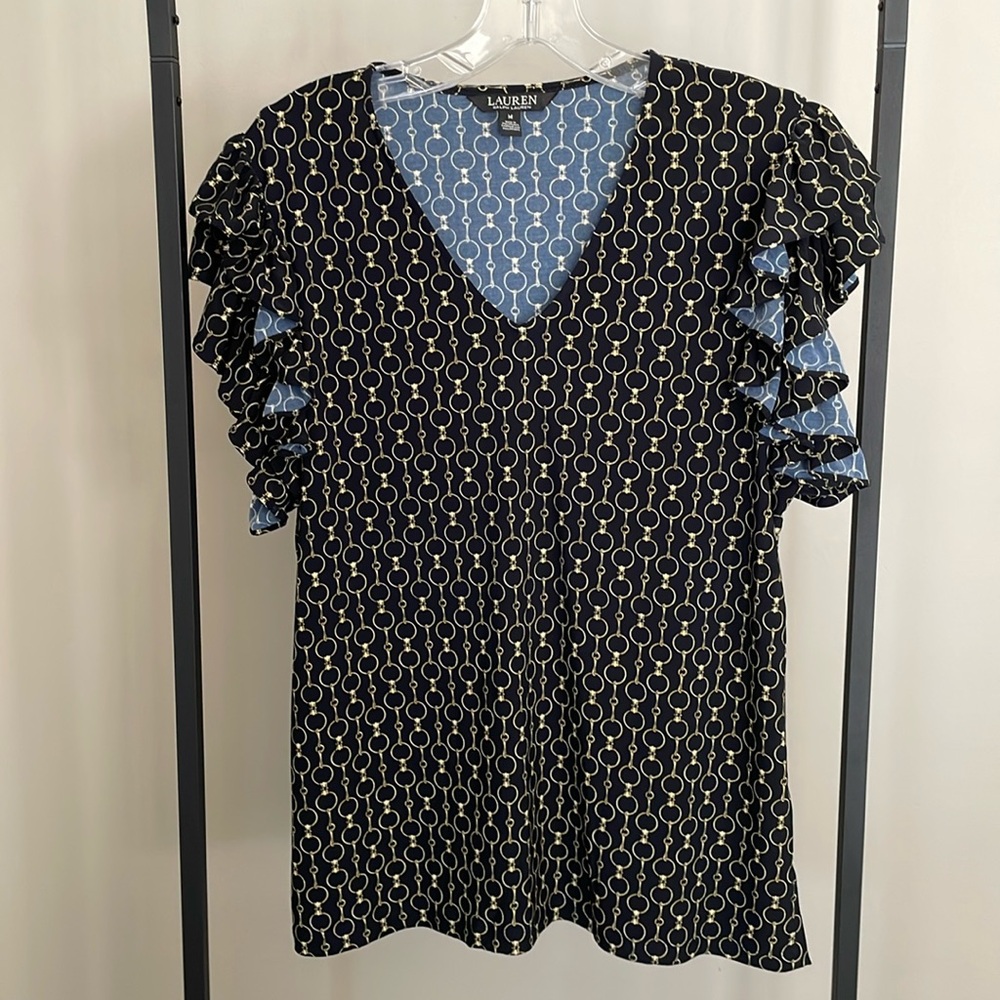 Ralph Lauren ladies top, size M.